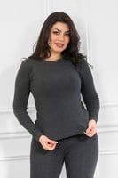 توب قطن بأكمام طويلة