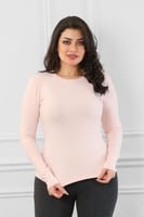 توب قطن بأكمام طويلة