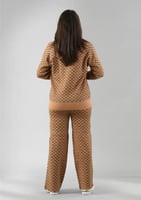 ترنج شتوي كاجوال قطعتين بأزرار