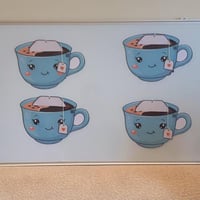 استراتيجية اكواب الشاي