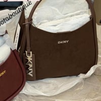 حقيبة دكني كابري بوكت مخمل فوري | DKNY Capri Bucke...