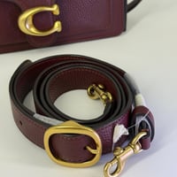 حقيبة كوتش تابي ٢٠ عنابي فوري | Coach Tabby 20 Bag