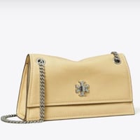 شنطة توري بورش كتف ميني كيرا سويد بقفل دوّار تصل خ...