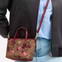 حقيبة كوتش ميني سيتي توت تشيري فوري | Coach Mini C...