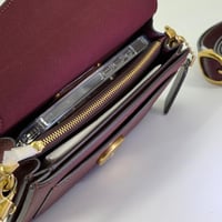 حقيبة كوتش تابي ٢٠ عنابي فوري | Coach Tabby 20 Bag