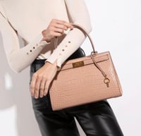 شنطة توري بورش لي رادزيويل ساتشل جلد التمساح فوري