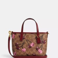 حقيبة كوتش ميني سيتي توت تشيري فوري | Coach Mini C...