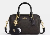 حقيبة كوتش ميني روان مع بوكس فوري | Coach Mini Row...