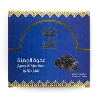 عجوة 7 تمرات 12 شريط باللوز والهيل