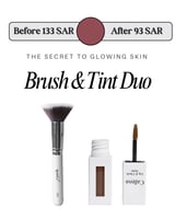 مجموعة كاريسا تنت براون & فرشاة ماربل M2