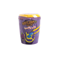 حلاوة أصابع جيلي بنكهة العنب بالسكر مع تغميسة الفر...