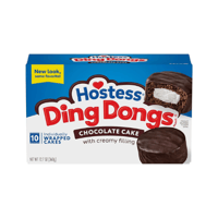 كيك دينج دونج بالشكولاتة محشي كريمة من هوستس الامر...