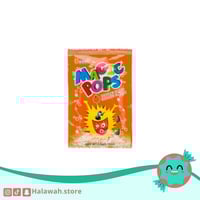 حلاوة مفرقعات طرطيعة ماجيك بوب بالبرتقال * 1 حبة