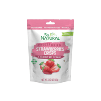 فراولة مجفف بالتبريد المجفف المقرمش مستورد حصري 15...