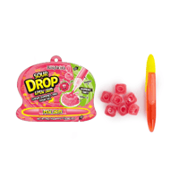 حلاوة جيلي مع قلم صوص بنكهة التوت ساور دروب مستورد