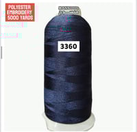 خيوط تطريز بوليستر 1