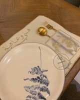 مفرش لينن ثقيل بجيب انيق وفريد