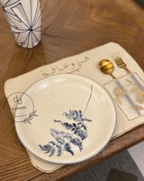 مفرش لينن ثقيل بجيب انيق وفريد