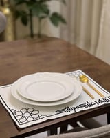 طقم 12 مفرش بتصميم رمضاني فريد وانيق