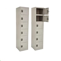 خزانة حديد- Locker معدني 6 وحدات