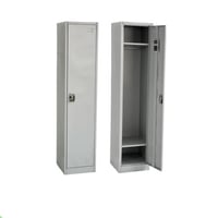 خزانة حديد فردية بباب واحد (Locker معدني)