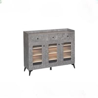 دولاب خشب 3 أبواب مكون من ارفف و أدراج متعدد المها...