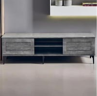 طاولة تلفاز بلازما خشب ماليزي مودرن بعدة الوان مقا...