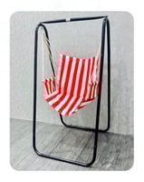 كرسي مرجيحه ملون