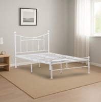 سرير حديد وسط وسط نفر مقاس 190*120سم بتصميم مودرن...