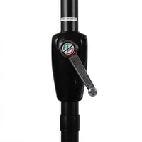 مظلة جلسات خارجية قابلة للفتح والاغلاق لون بني