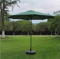 مظلة جلسات خارجية قابلة للفتح والاغلاق لون أخضر