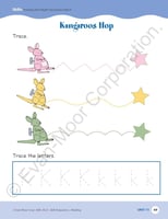 Reading, Grade PreK Workbook