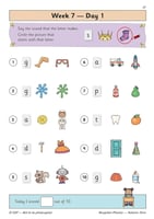 Phonics Daily Practice Book: Reception