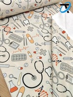 أقمشة رسومات طبية