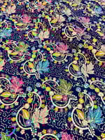 شيفون مطرز بحبات الكريستال