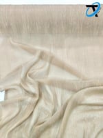 شيفون مقلم بالذهبي