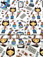 أقمشة رسومات طبية 174