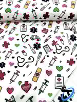 أقمشة رسومات طبية 167