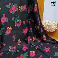 شالكي وردة كبيرة أسود