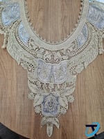 طوق مطرز ذهبي 4