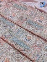 شيفون مطرز فاخر