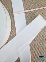 حزام شنط ابيض / عرض 5cm