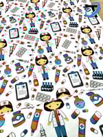 أقمشة رسومات طبية 174