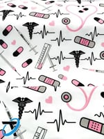 أقمشة رسومات طبية 158