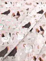 أقمشة مطبوعة / كريب 77