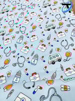 أقمشة رسومات طبية 172