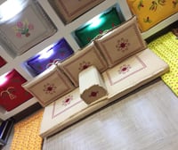 طقم تطريز بيج