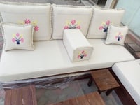 متر تطريز ريفي + الخشب