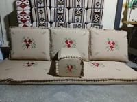 طقم تطريز بيج