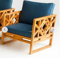 كرسي مفرد خشب